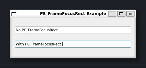 PE_FrameFocusRect